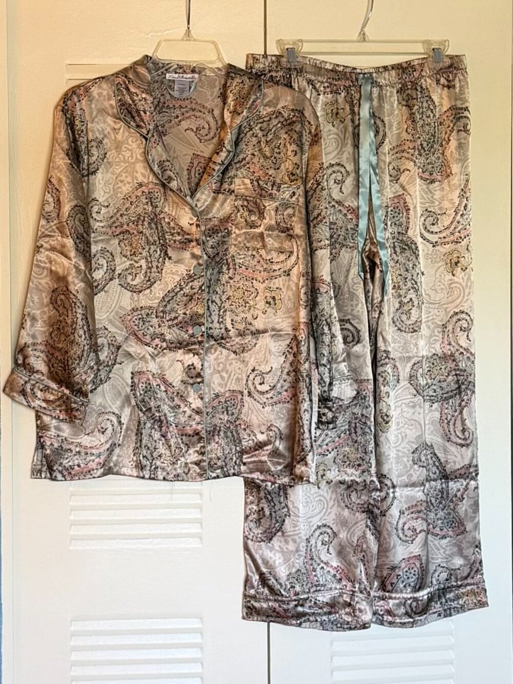 2 Piece Linea Donatella Pajama Set Size L